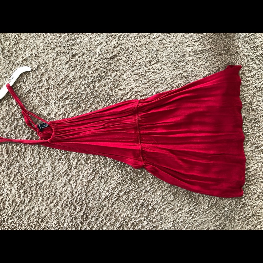 Red dress